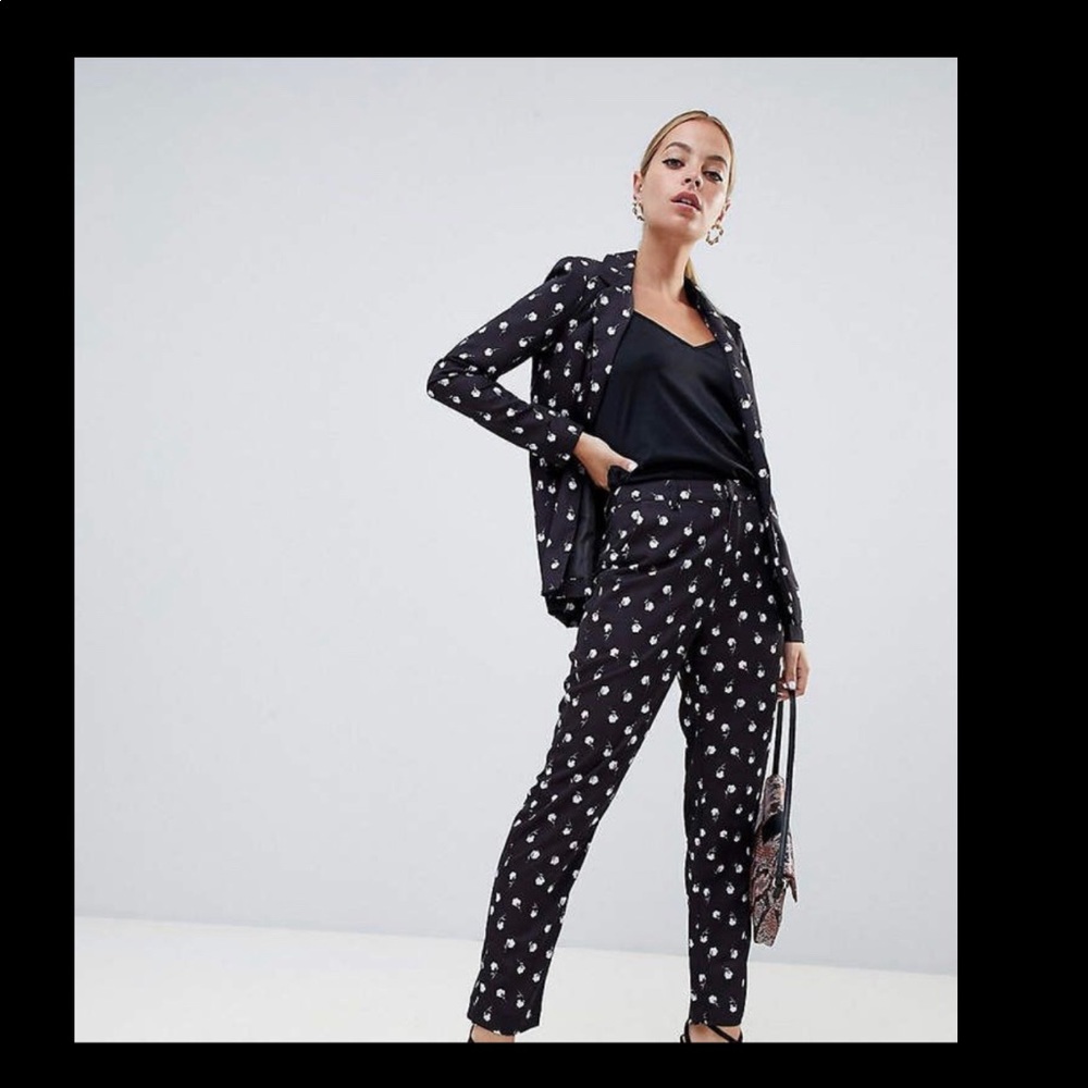 Fashion Union Petite Blazer and Cigarette Pant NWT